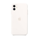 Apple - iPhone 11 Silicone Case - White
