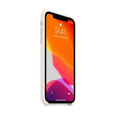 Apple - iPhone 11 Silicone Case - White