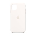 Apple - iPhone 11 Silicone Case - White