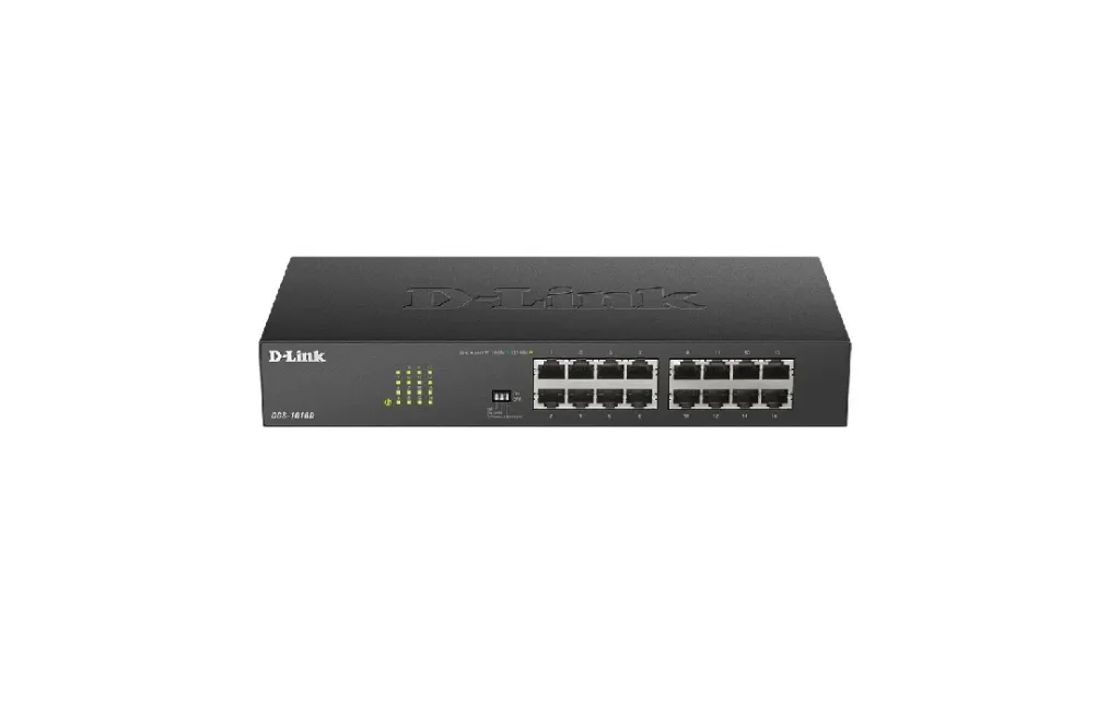 [DLINK_DGS_1016D] D-LINK DGS-1016D * SWITCH 16 ports 10/100/1000 Green, rackable