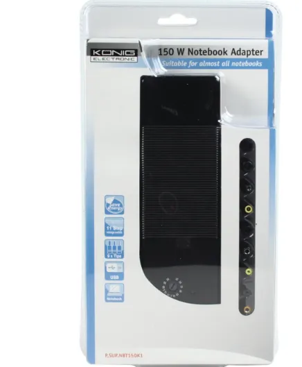 Alimentation universelle PC portable 150 W