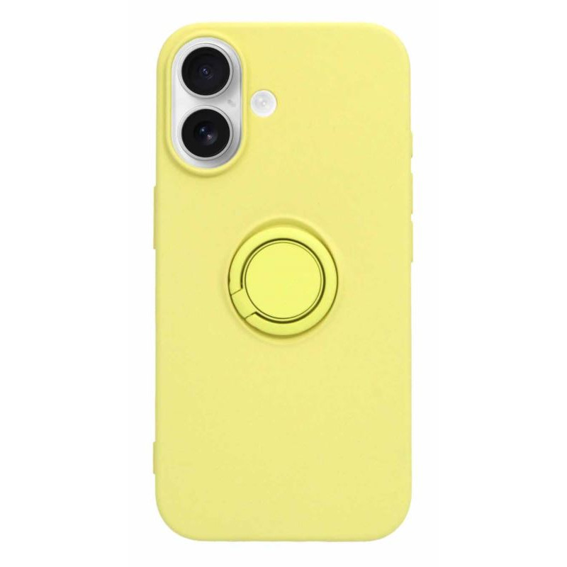 Coque iPhone 16 Plus Jaune
