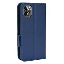 Coque iPhone 11 Pro Max  Etui Bleu