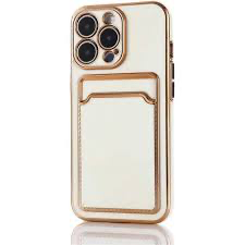 Coque iPhone 12 Pro Max Blanc Doré