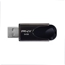 PNY 64GB USB 2.0 Type-a Flash Drive Black