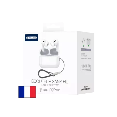 JELLICO Ecouteurs sans fil bluetooth intra-auriculaire  AirBlue Pro 2 blanc