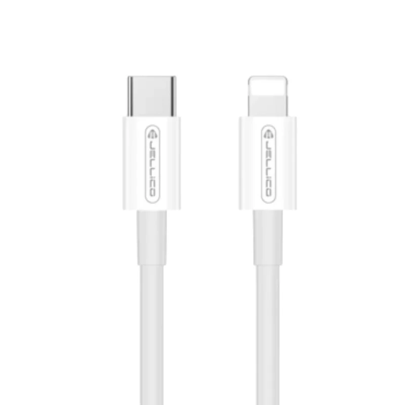 Cable Usb-C/Type C vers Lightning (30W) 2 mètres JELLICO blanc