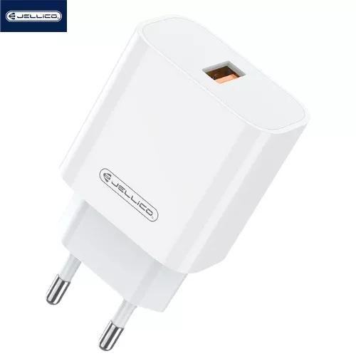 Adaptateur secteur USB-A (22.5W) JELLICO AK165 blanc