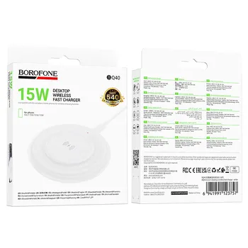 Chargeur induction 15W Blanc
