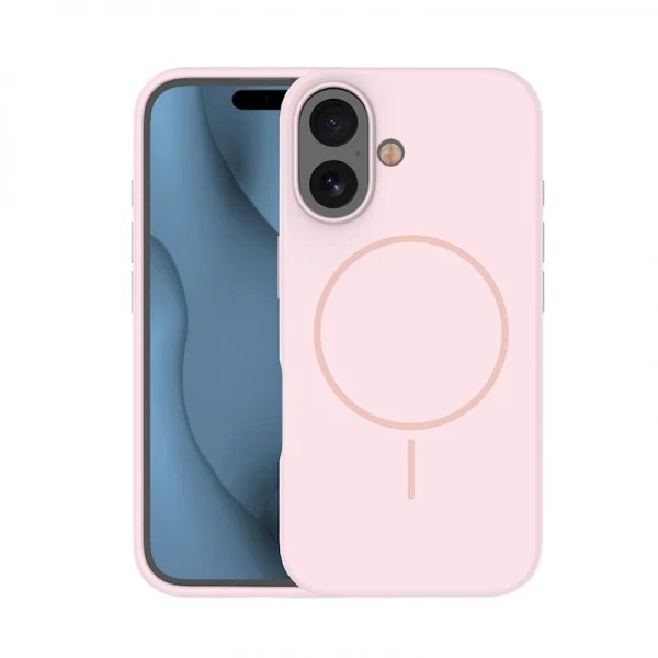 Coque THIN TOUCH MagSafe iPhone 17 rose