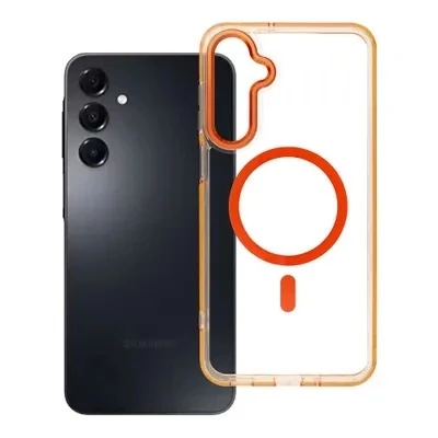 Coque HYBRID FRAME MAG Samsung Galaxy A16 5G - A16 4G orange