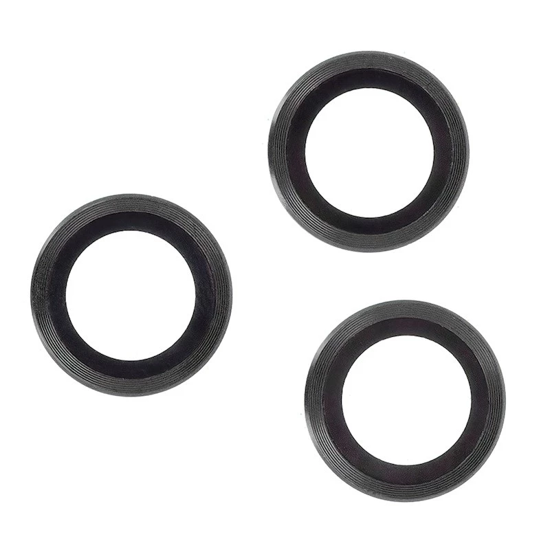 Protection de lentille camera pour iPhone 17 Pro avec cadre noir