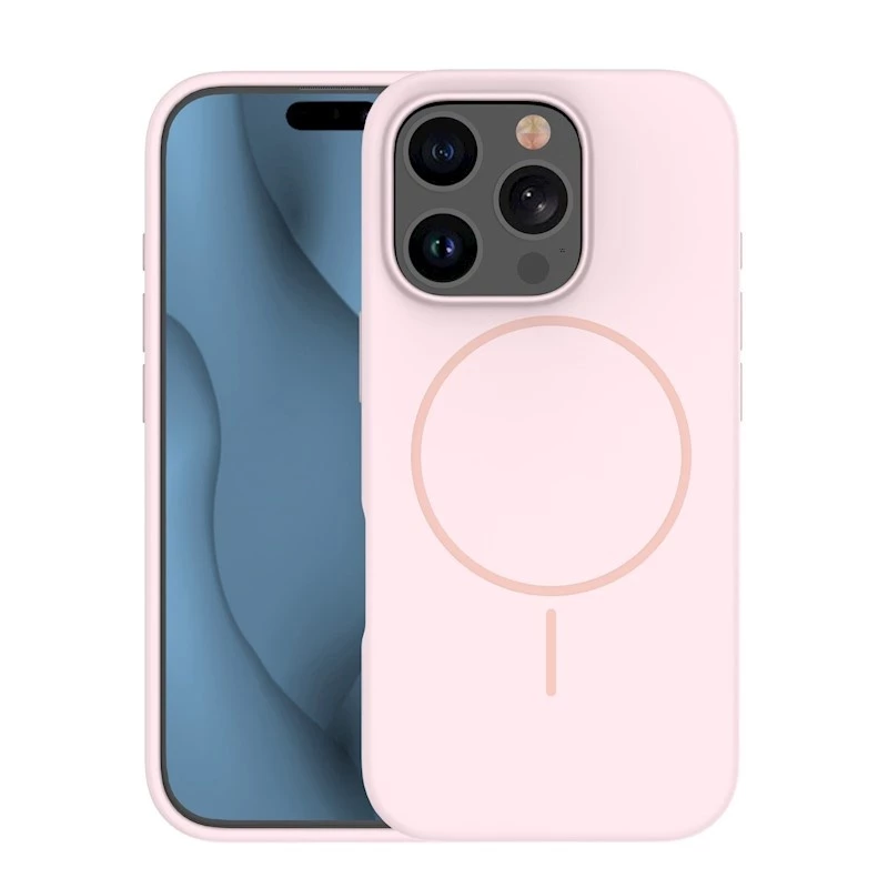 Coque THIN TOUCH MAG iPhone 16 Pro Max rose