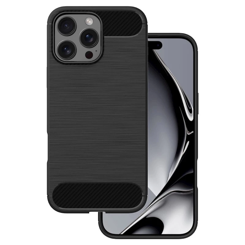 Coque CARBON SHOCK iPhone 13 Mini - iPhone 12 mini noir (iPhone 12 Mini)