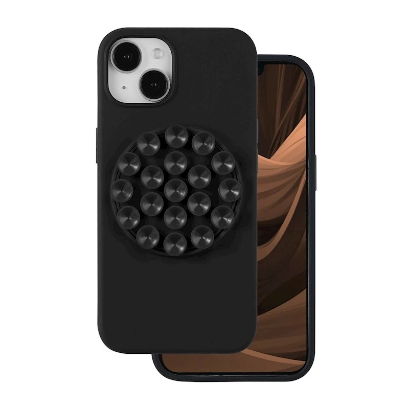 Coque STICK GRIP iPhone 14 - iPhone 13 noir (iPhone 13)