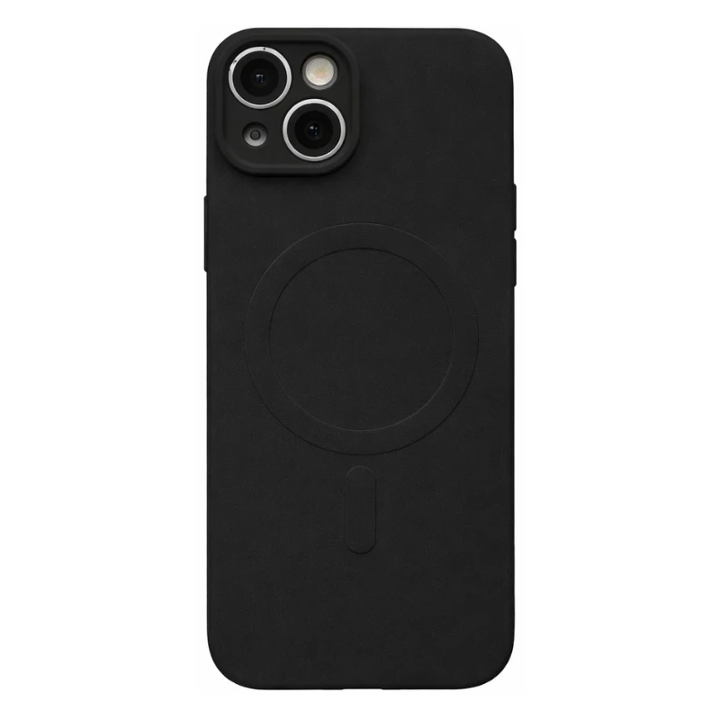 Coque PURE COLOR MAG iPhone 14 - iPhone 13 noir (iPhone 13)