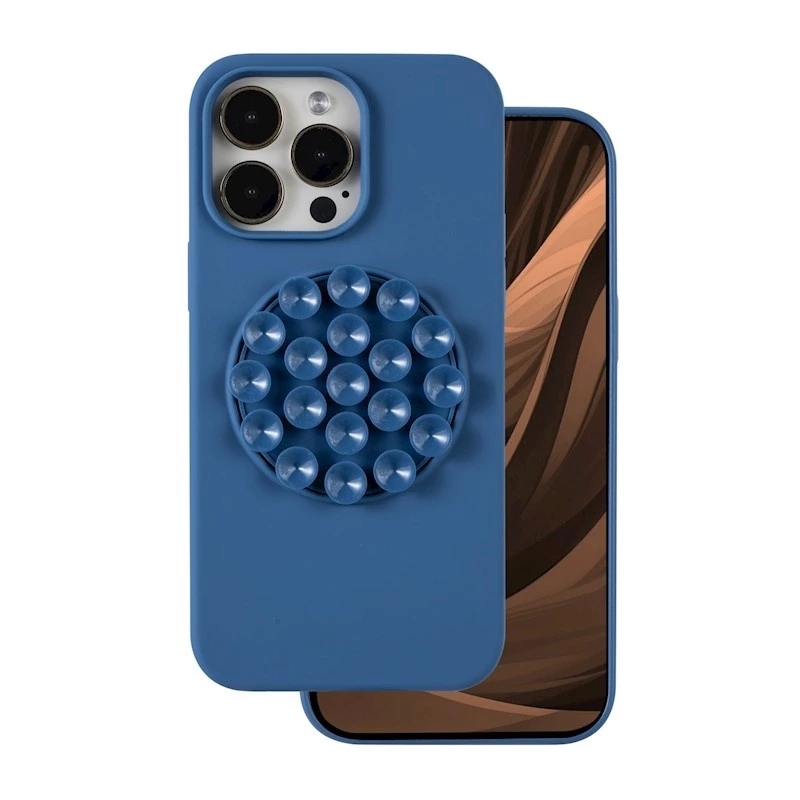 Coque STICK GRIP iPhone 16 Pro bleu