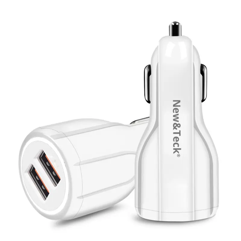 Chargeur Allume-Cigare 2 Ports USB - 15W  (New&Teck)