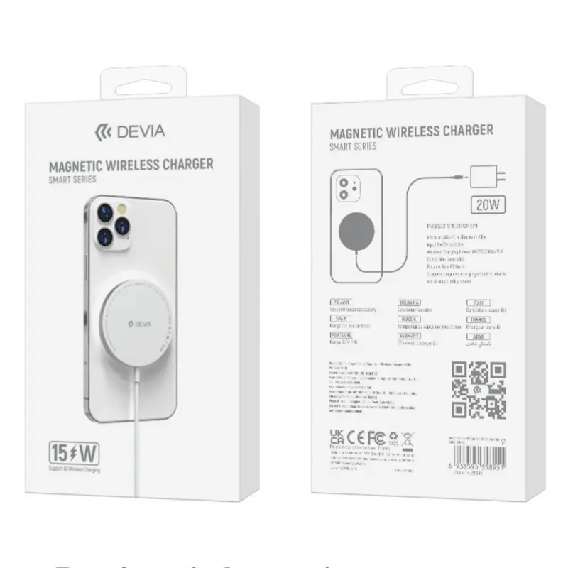 Chargeur MagSafe - 15 W 3 A - 1 m (Devia) 