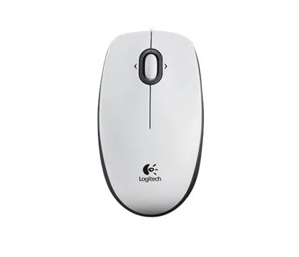 [LOG_910-003360] Souris Optique Logitech B100 Fillaire USB Blanc