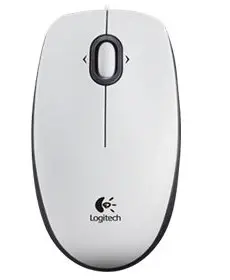 [LOG_910-003360] Souris Optique Logitech B100 Fillaire USB Blanc