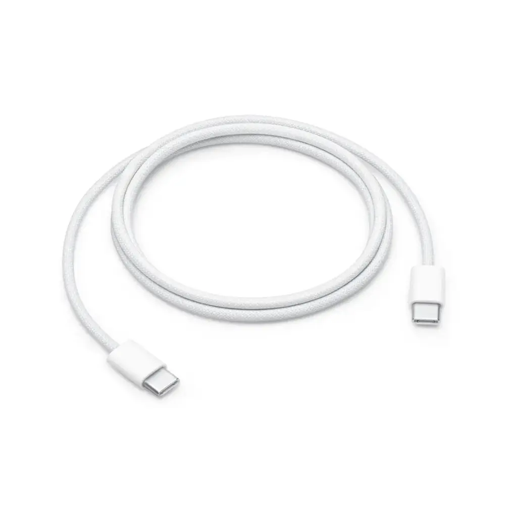 Câble Type‑C / Type-C Nylon Tressé 60W - 1M (Apple)
