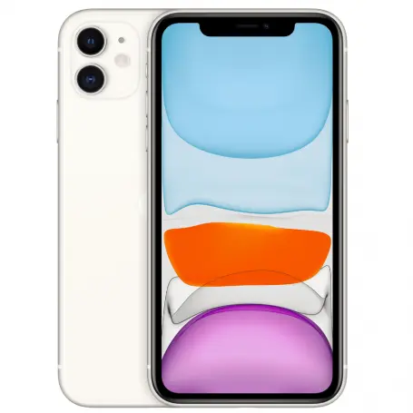 iPhone 11 (6.1"- 128 Go - RAM 4 Go) Blanc 