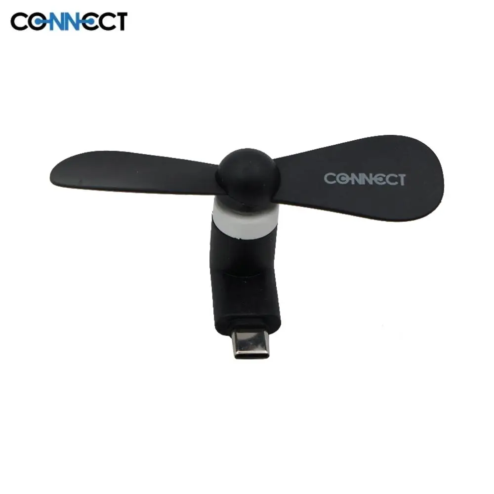 Ventilateur pour Smartphone Type-C Noir (Connect) 