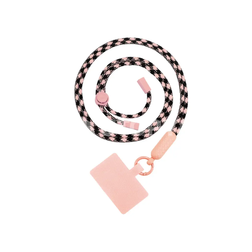 Cordon 120cm FLORA (Rose/Noir)