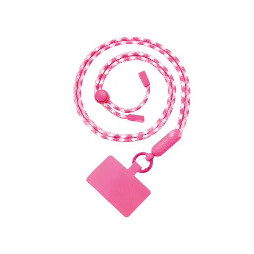 Cordon 120cm FLORA (Rose/Blanc) 