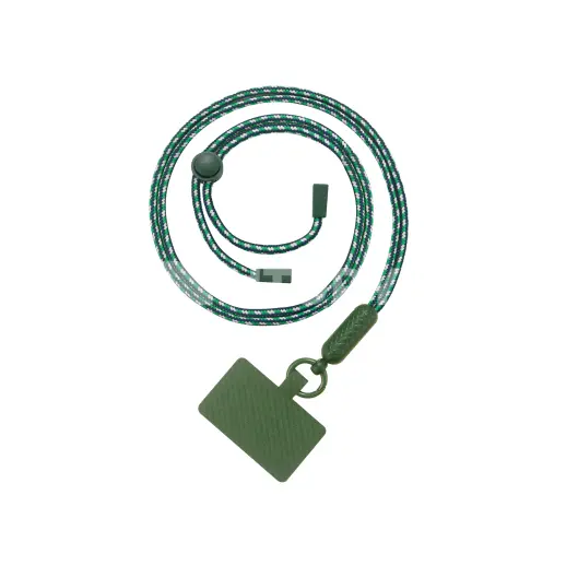 Cordon 120cm FLORA (Vert foncé/Blanc)