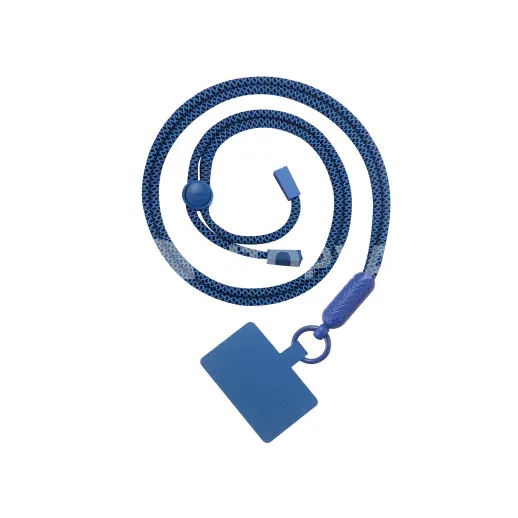 Cordon 120cm FLORA (Bleu/Noir)