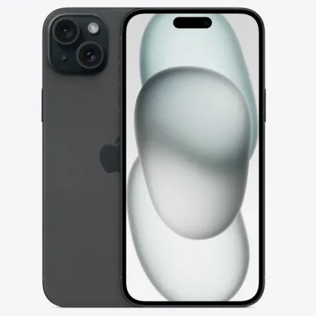 iPhone 15 (6.1" - 128 Go, 6 Go RAM) Noir