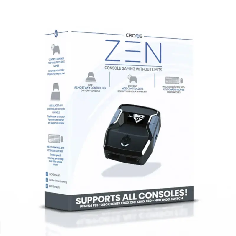 Adaptateur Collective Minds Cronus ZEN - PS4/PS3/XBOX ONE/Series x/s/360/Switch 